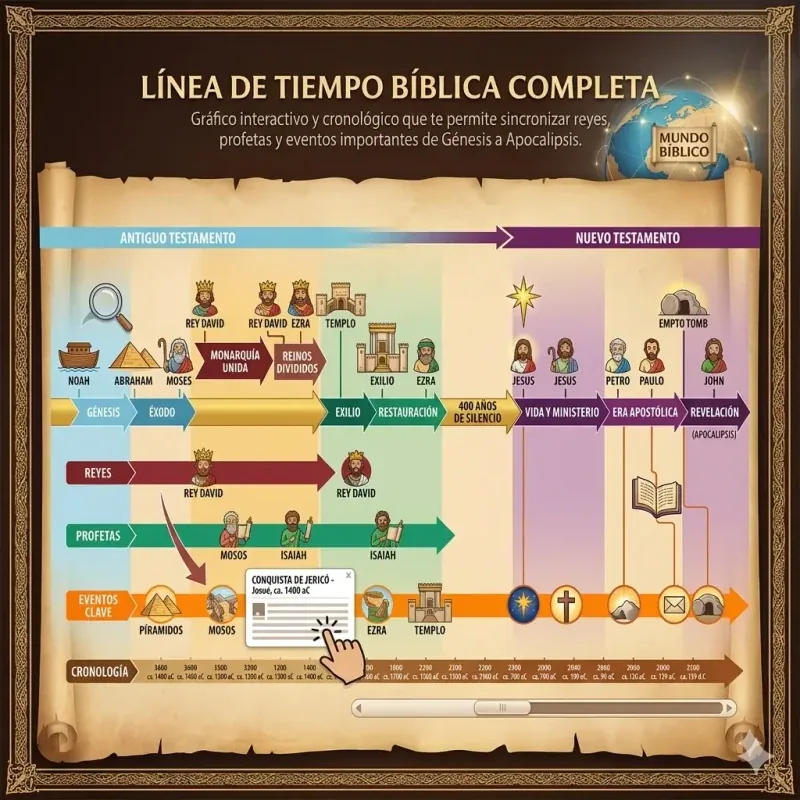 Línea de Tiempo Bíblica